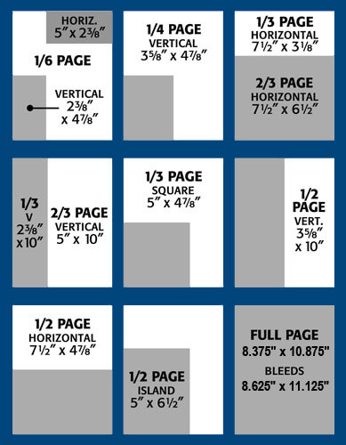 Alpacas Magazine Ad Sizes