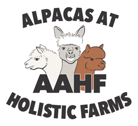 Alpacas At Holistic Farms Logo