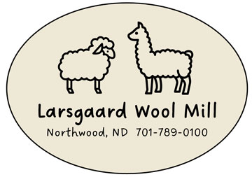 Larsgaard Wool Mill Logo