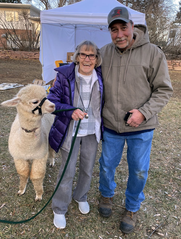 This is Shirley. She is 93 years old.