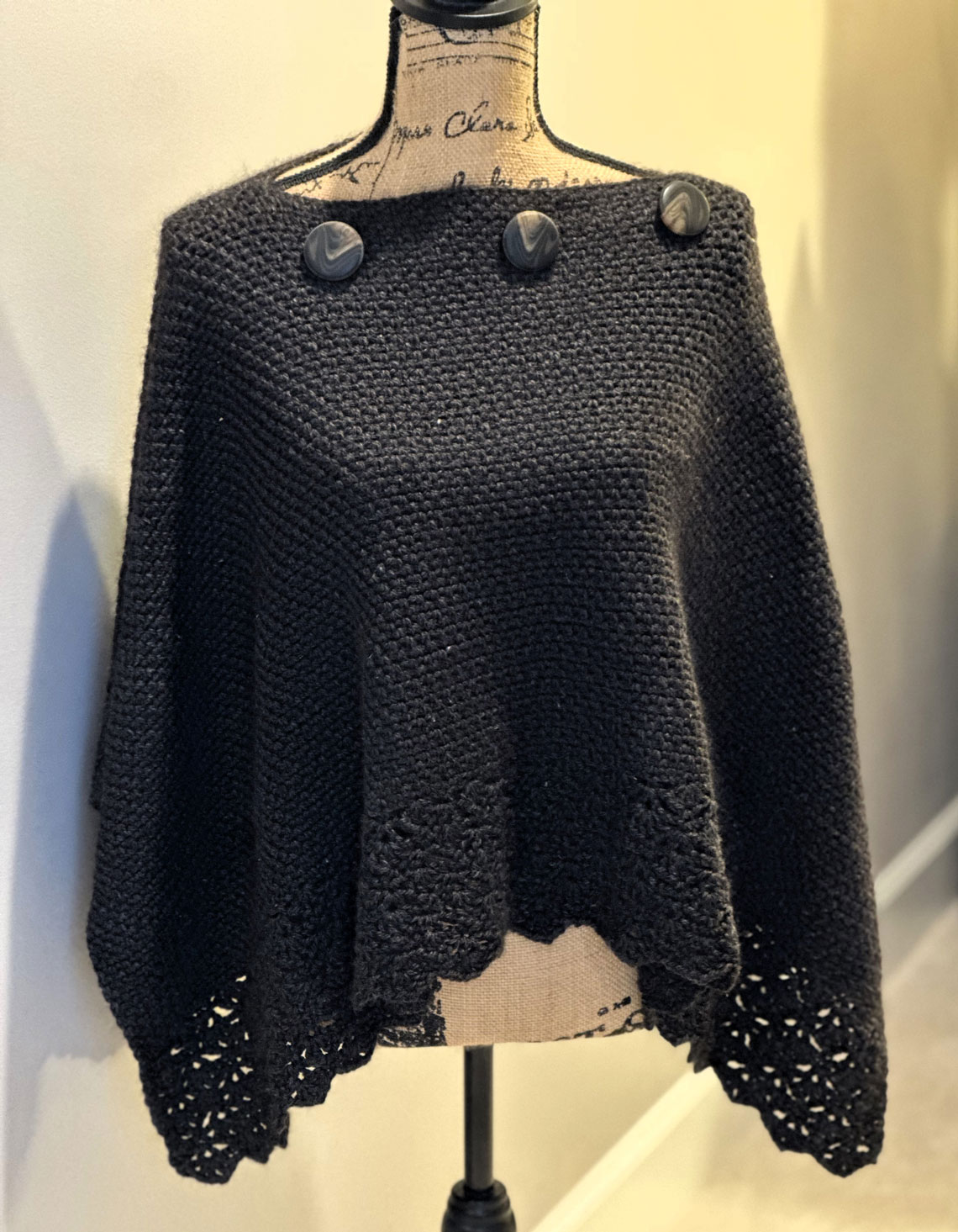 handmade alpaca poncho